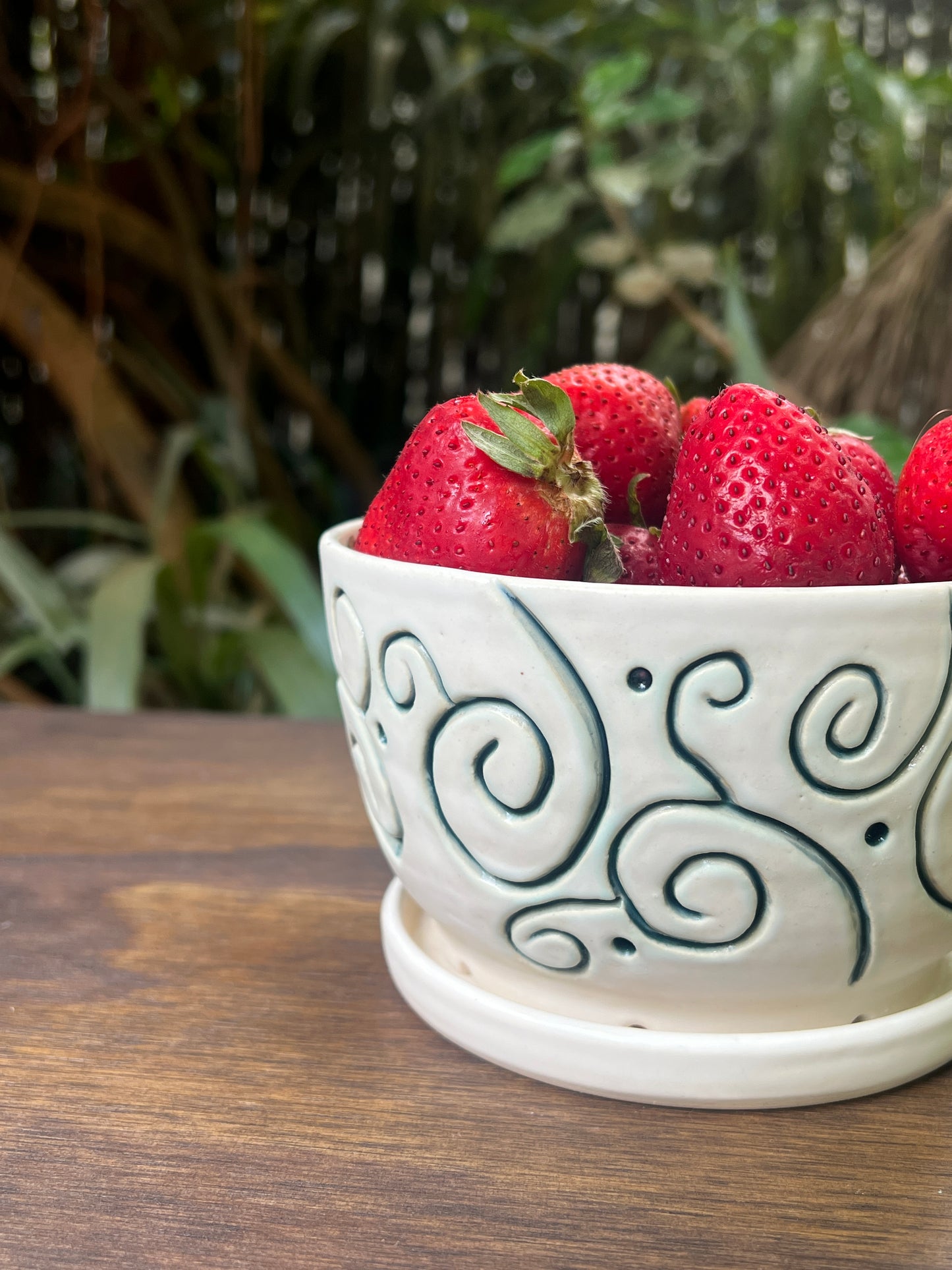 Swirly Berry Bowl