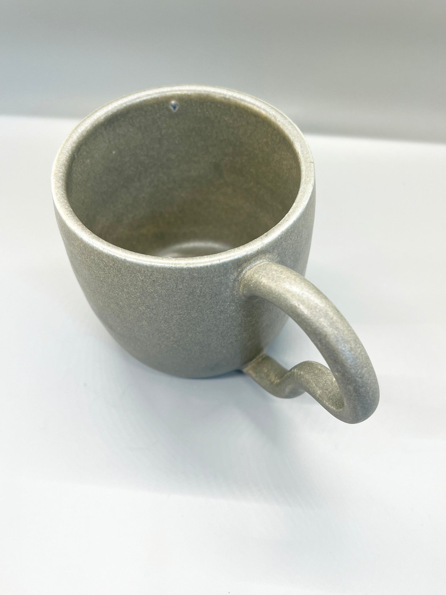 Ergonomic Mug - Foggy Mountain