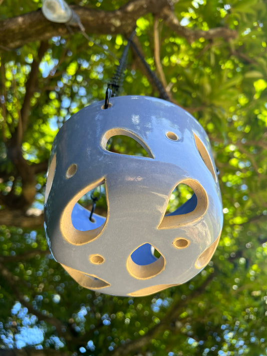 Orchid Hanging Planter - Periwinkle