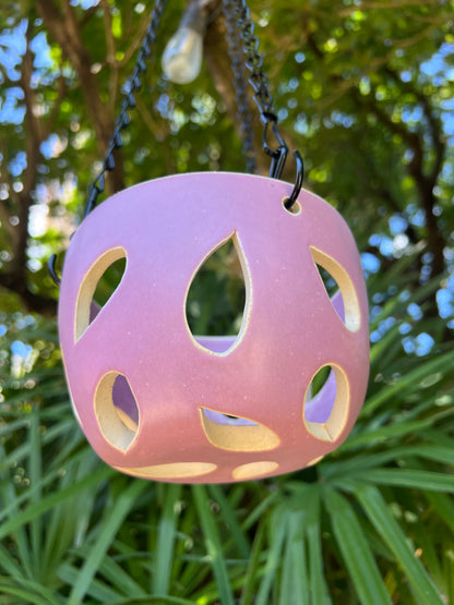 Orchid Hanging Planter- Lavender