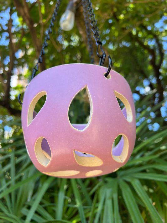 Orchid Hanging Planter- Lavender