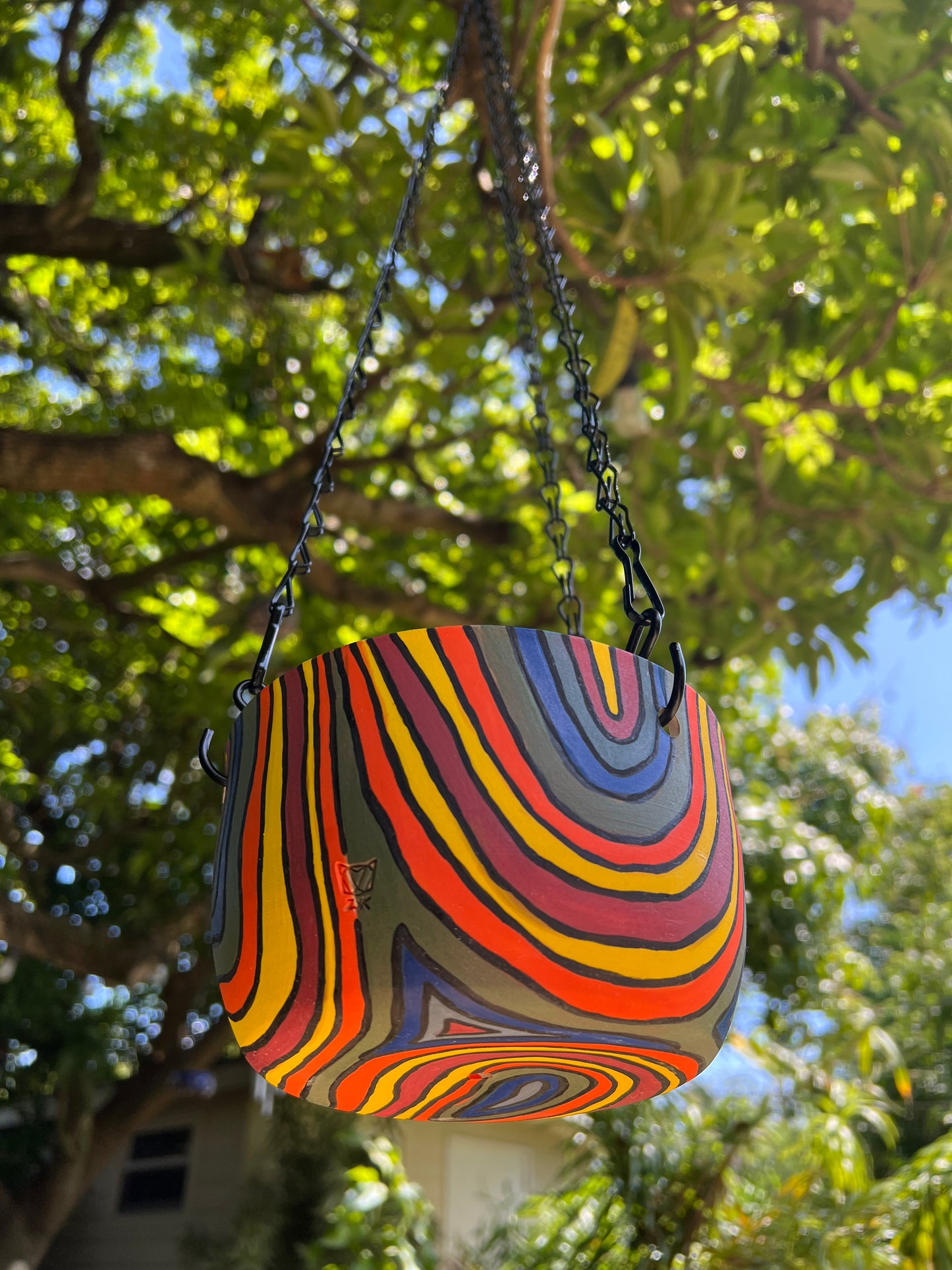 Retro Hanging Planter