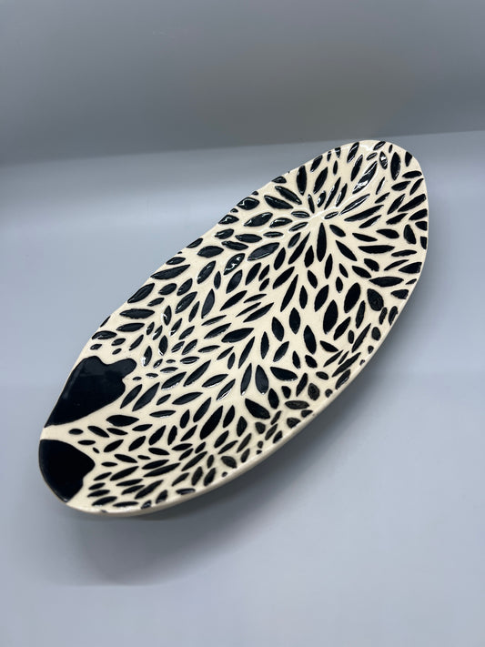 B&W Textured Tray